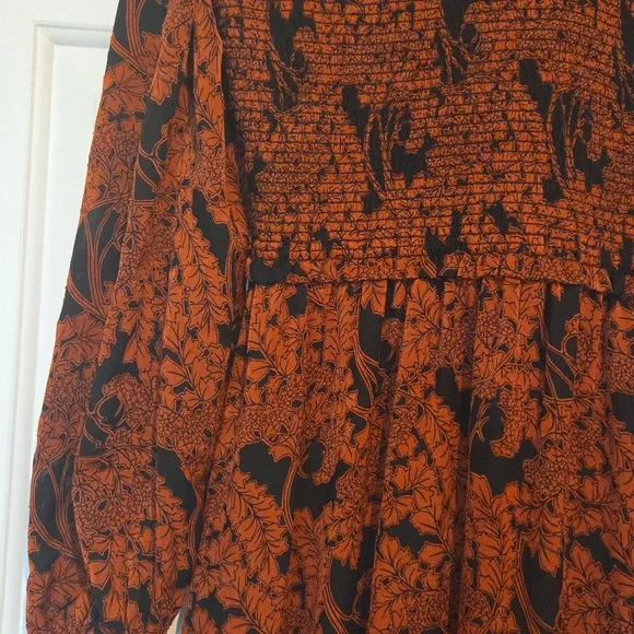 Aritzia Wilfred Le Fou Tiered Long Sleeve Maxi Dress - Picture 4 of 9